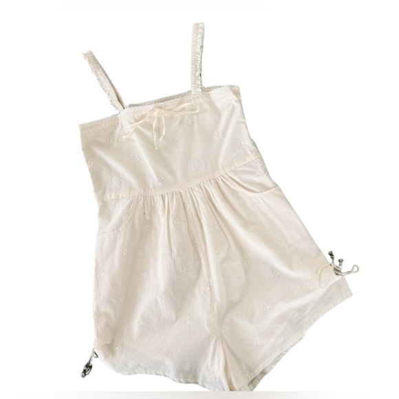 Spell & the Gypsy Collective Leelou Romper | Cream/White | Size XXS | NWT - Picture 2 of 10